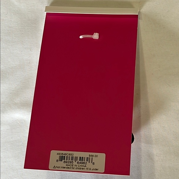 Betsey Johnson Pink Gummy Bear Handbag Charm NWT - Picture 7 of 7